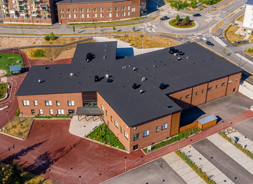 Elementit koulurakennukseen LapWallilta