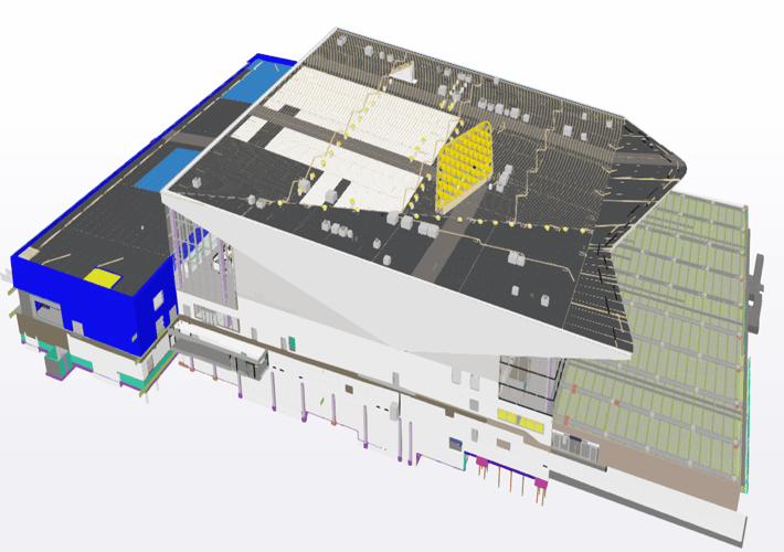 LapWall toimittaa kattoelementit Helsinki-Vantaan lentoaseman terminaali 2:n laajennusosaan