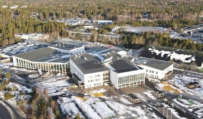 LapWall toimitti elementtiratkaisut monitoimijatalo Wintteriin