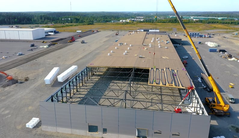 LapWallin tuotteilla rakennat vähäpäästöisemmin.