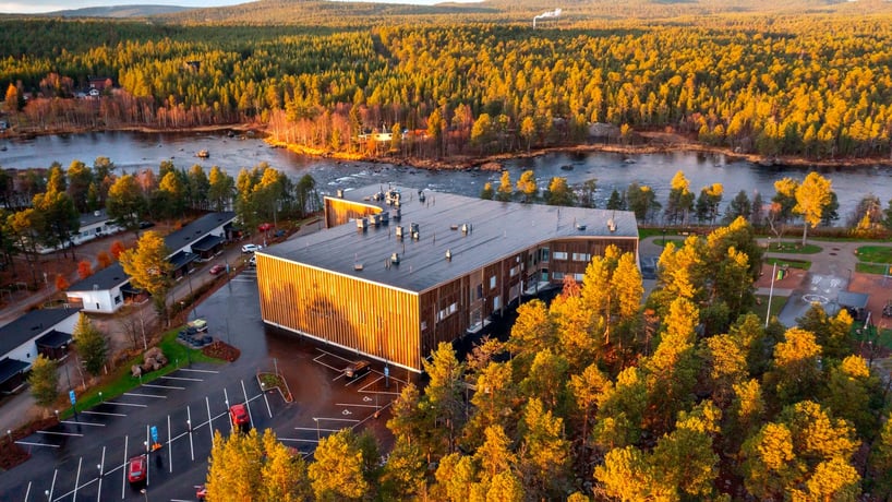 LapWall toimitti elementtiratkaisut koulurakennukseen Ylöjärvellä