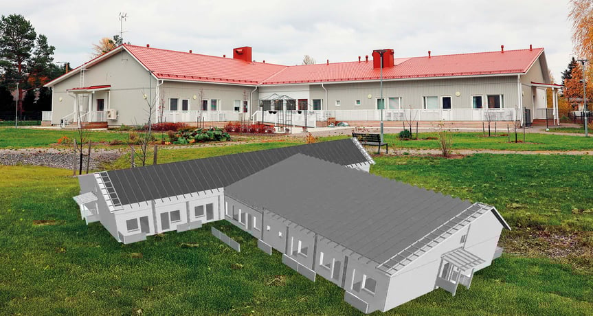 LapWallin elementtiratkaisuilla vauhtia ja laatua julkisiin rakennushankkeisiin