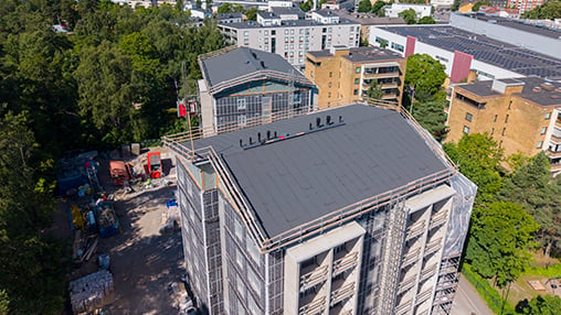 LapWall kattoelementit kerrostaloon (4)
