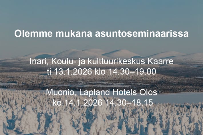 LapWall on mukana asuntoseminaareissa