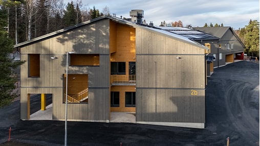 LapWall toimitti elementtiratkaisut kouluun