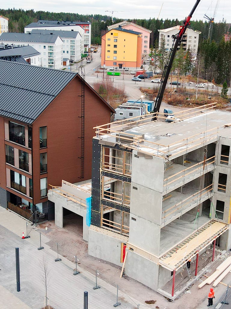 LapWallilta seinä- ja välipohjaelementit ammattirakentajille