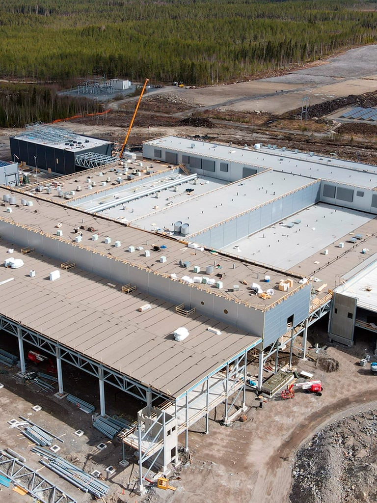 LapWallilta suurkattoelementit ammattirakentajien tarpeisiin