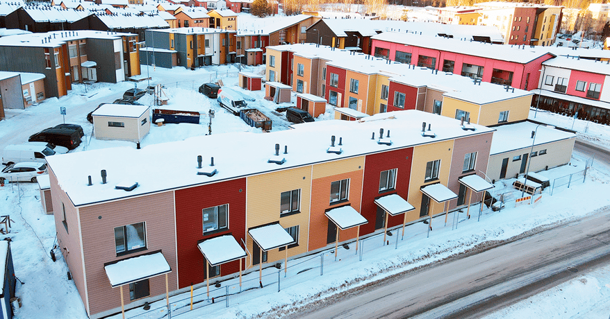 Honkasuon Portti LapWallin referenssikohde Helsingissä 