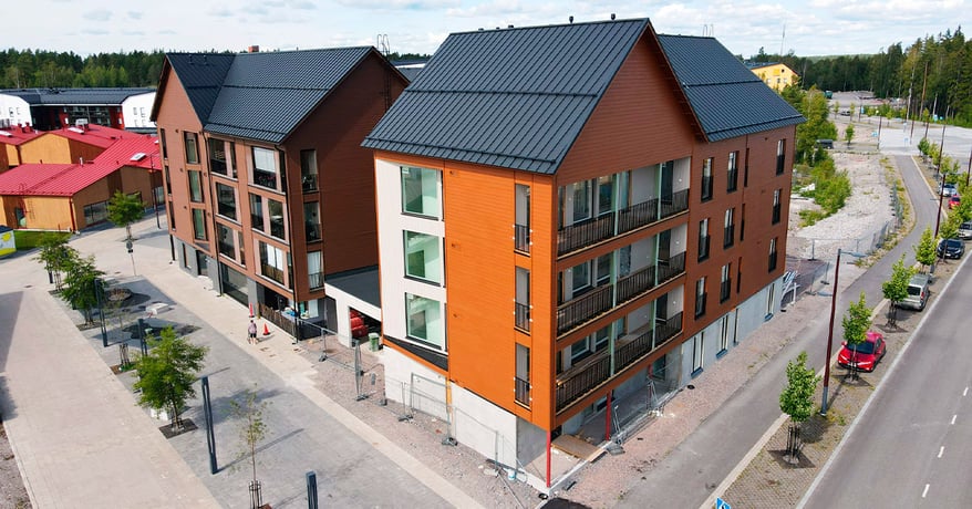 LapWallin referenssikohde Tuusulan Mesikämmen.