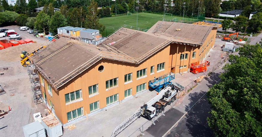 LapWallin referenssikohde päiväkoti Vanhainen, Helsinki