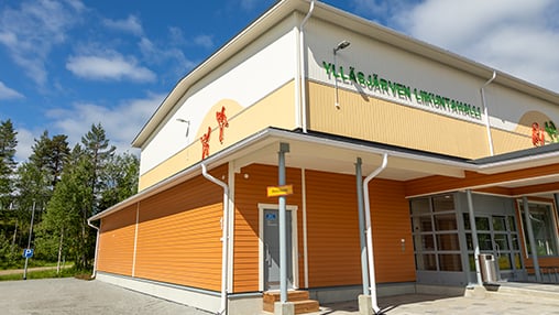 LapWallin referenssikohde Ylläajärven liikuntahalli (1)